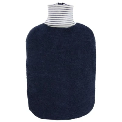 Abbildung von Wärmflasche Öko 2.0 L Baumwollbezug Marine 1 St