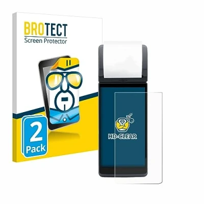 Abbildung von BROTECT (2 Stück Schutzfolie für myPOS Pro Displayschutz Folie Ultra Klar