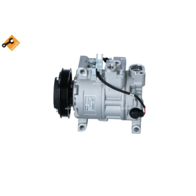 Abbildung von NRF 32105 Kompressor 6SEU12C 12 PAG 46 mit Kompressoröl, Dichtring AUDI: A6 C5 Avant, A4 B6/B7 Cabrio, B6 Avant