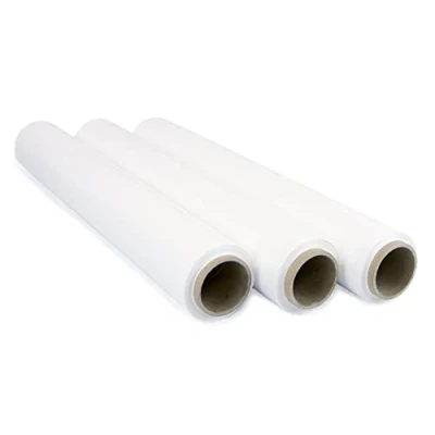 Abbildung von Film Rot zum Verpacken von 50 cm x 300 m Länge, elastische Folie, manuelle Verpackung (Weiß, 3 Rollen)