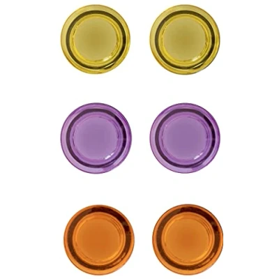 Abbildung von Nobo Whiteboard Magnete, 30 mm Durchmesser, 6er Pack, Farblich Sortiert, 1903790