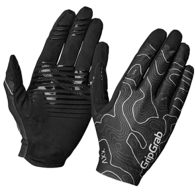 Abbildung von Gripgrab Rebel FULL Finger Summer Gloves Unisex Fingerhandschuh, Größe: XL, Black
