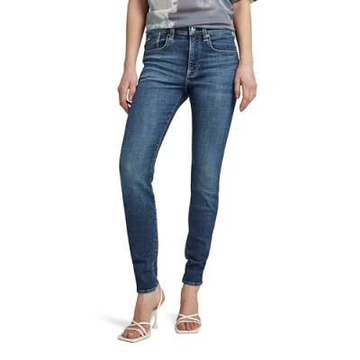 Abbildung von G Star Lhana Skinny Jeans Fit, Damen, Größe: 28x30, Worn in himalayan blue