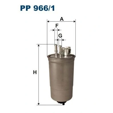 Abbildung von FILTRON PP 966/1 Kraftstofffilter Leitungsfilter 8
