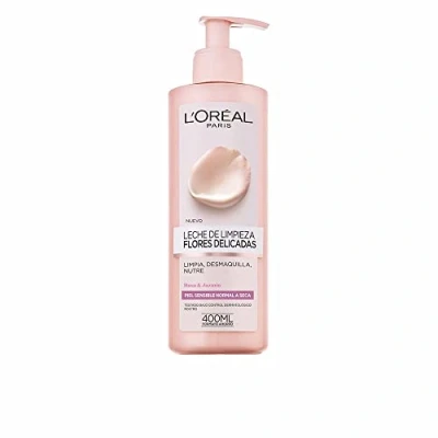 Abbildung von L&#039;Oreal Paris Dermo Expertise Flores Delicadas Leche de Limpieza Piel Sensible, Normal A Seca 1 Unidad
