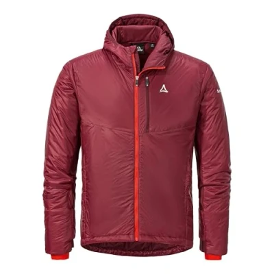 Abbildung von Schöffel Herren Ins Hybrid Black Raven Jacke, Dark Burgundy, 52