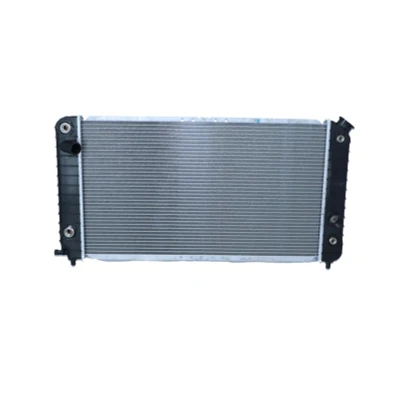 Abbildung von NRF 50338 Kühler, Motorkühlung Aluminium 667 383 32 Kühlrippen gelötet CHEVROLET: Blazer S10 II