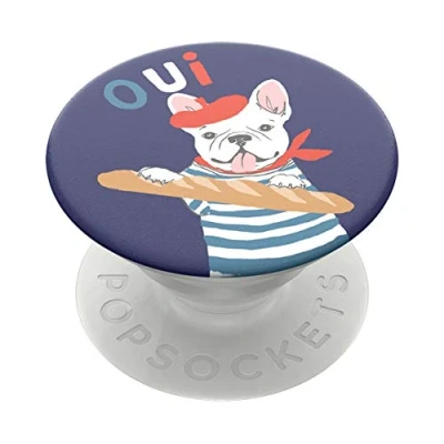 Abbildung von PopSockets PopGrip Ausziehbarer Sockel und Griff für Smartphones Tablets mit einem Austauschbarem Top Frenchie