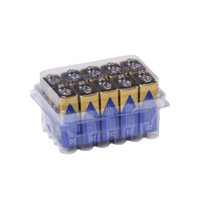 Abbildung von wns emg world Pack kompatibel mit Longlife Power 4922 6LR61 EN22 9V Block Alkaline Batterien, 10 Stück
