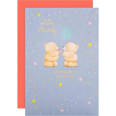 Abbildung von Hallmark Muttertagskarte für Tante süßes Forever Friends Design
