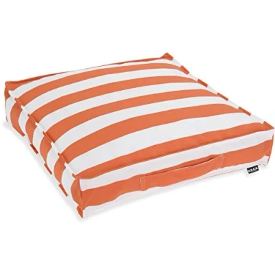Abbildung von H.O.C.K. Matratzenkissen Outdoor 50x50x10cm Classic Streifen (50 x 50 10 cm, Orange)