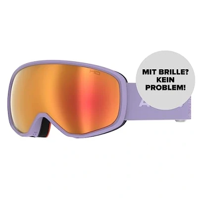 Abbildung von ATOMIC REVENT HD Skibrille Lavender Skibrillen mit kontrastreichen Farben Hochwertig verspiegelte Snowboardbrille Brille Live Fit Rahmen Doppelscheibe