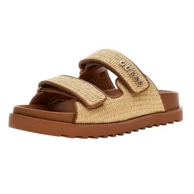 Abbildung von Guess Fadelize Pantolette flach, Damen, Größe: 38, Beige Schuhe