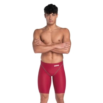 Abbildung von arena Powerskin ST Next Badehose für Herren, FINA zugelassene Badehose, Schwimmhose Herren aus Recyceltem Material, Gefütterte 26UK/ 1D