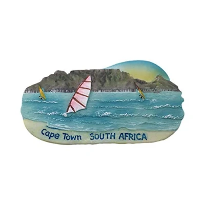 Abbildung von 3D Kapstadt Südafrika Kühlschrank Magnet Tourist Souvenirs Handmade Harz Handwerk Magnetischen Aufkleber Home Küche Dekoration Reise Geschenk