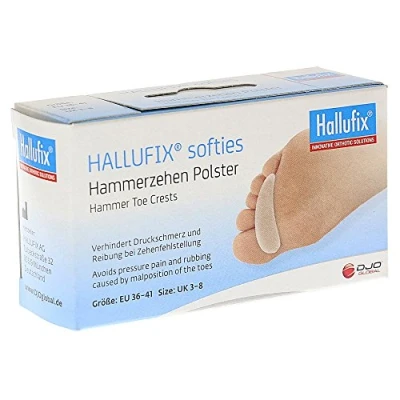 Abbildung von Hallufix softies Hammerzehenpolster Größe m 36 41