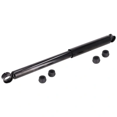Abbildung von FEBI BILSTEIN 194209 Stoßdämpfer Hinterachse rechts Gasdruck 606mm 370mm Zweirohr Teleskop oben Auge, unten Auge TOYOTA: HILUX 6 Pick up