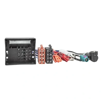 Abbildung von tomzz Audio 7039 002 Radio Adapter Kabel kompatibel mit Opel ab 2003 Quadlock auf ISO + Antennenadapter Phantomeinspeisung Fakra