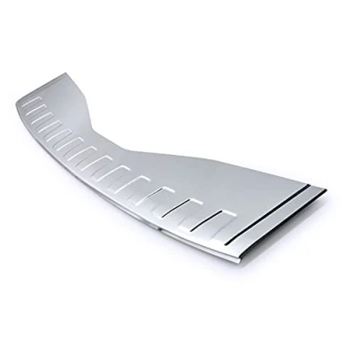 Abbildung von tuning art BL1009 Ladekantenschutz mit Abkantung passend für Renault Mégane 4 Grandtour FL 2021 , Farbe:Silber