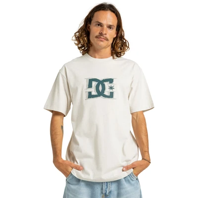 Abbildung von DC Shoes BIG DEAL STAR Tshirt print, Herren, Größe: Large, Scvw snow heather