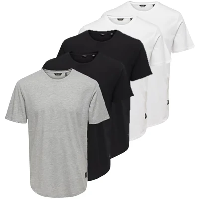 Abbildung von ONLY &amp; SONS T Shirt &quot;ONSMATT LONGY SS TEE 5 PACK&quot;