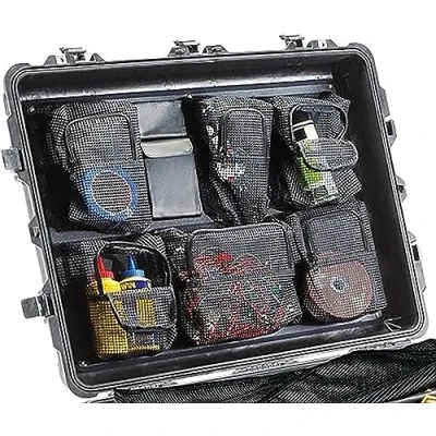 Abbildung von Peli 1639 Deckeleinteilungssystem, Original Protector Case Zubehör, Kompatibel mit: 1630, Farbe: Schwarz