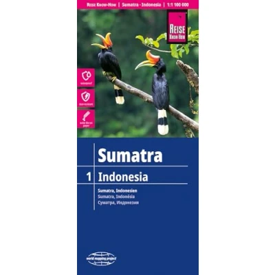 Abbildung von Reise Know How Landkarte Sumatra (1:1.100.000) Indonesien 1: reiß und wasserfest (world mapping project)