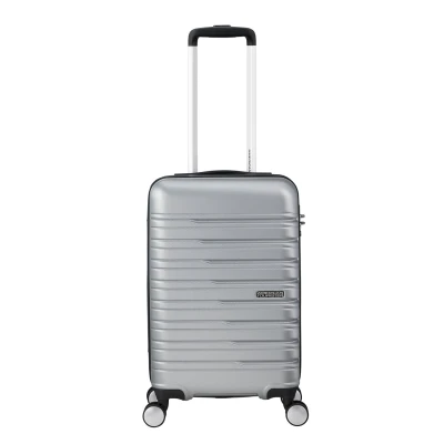 Abbildung von American Tourister Flashline Spinner S Slim, Handgepäck, 55 cm, 34 L, Silber (Sky Silver)
