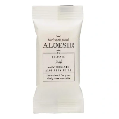 Abbildung von Awek.eu 100 Stück Hotelseife Seife Gästeseife 15g in Papier Aloesir Serie