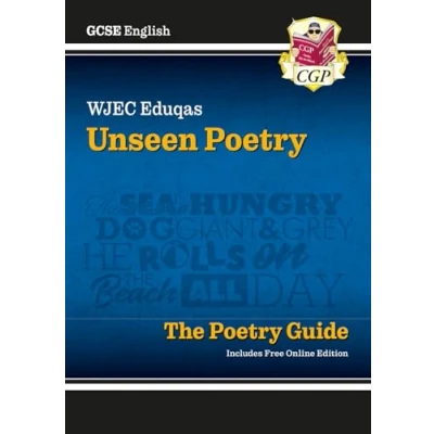 Abbildung von GCSE English WJEC Eduqas Unseen Poetry Guide includes Online Edition (CGP Poetry)