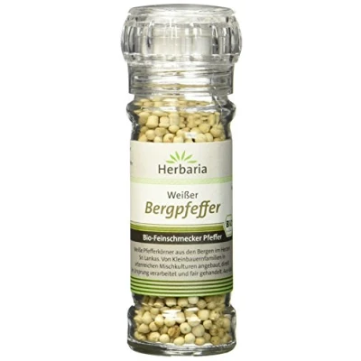 Abbildung von Herbaria Bergpfeffer weiß bio, 1er Pack (1 x 55 g)