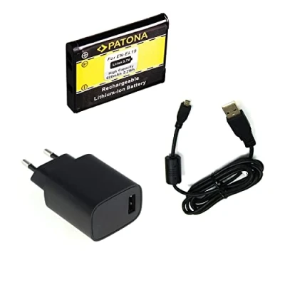 Abbildung von bg akku24 Ladegerät,Akku,Ladekabel,Datenkabel,USB Kabel für Nikon Coolpix A100,A300,S32,S2500,S2600,S2700,S2800,S2900,S3100,S3200,S3300,S3400,S3500,S3600,S3700,S4100,S4150,S4200,S4300,S4400,S5200,S01