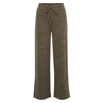Abbildung von Oxmo Oxberenice Jogginghose, Damen, Größe: Large, Ivy green melange