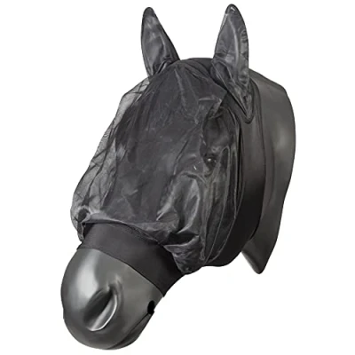 Abbildung von Pfiff 101977 Fliegengesichtsmaske, Fliegenschutz Insektenschutz, Schwarz, Full