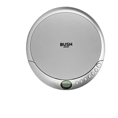 Abbildung von Bush Jog Proof Tragbarer CD Player, Silber