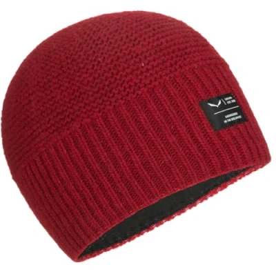 Abbildung von Salewa Sarner 2 Wool Beanie, Syrah, UNI58