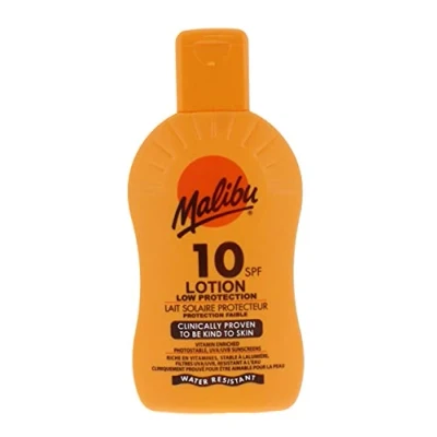Abbildung von Malibu Sonnenschutzlotion, mit Vitamin angereichert, LSF 10, wasserfest, 200 ml