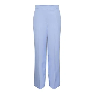 Abbildung von Pieces Pcneva HW WIDE NOOS Stoffhose, Damen, Größe: Mx30, Hydrangea