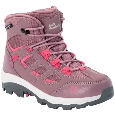 Abbildung von Jack Wolfskin VOJO Texapore Unisex Hikingschuh für Kinder, Größe: 32, Ash mauve Kunststoff/textil