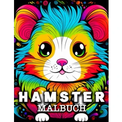 Abbildung von Hamster Malbuch: 50 niedliche Hamsterbilder zum Ausmalen und Entspannen