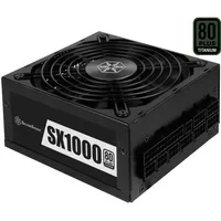 Abbildung von Silverstone SX1000 Platinum, 1000W SFX L Vollständig modulares 80 Plus Platinum Netzteil, SST LPT V1.1
