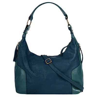 Abbildung von Samantha Look Shopper Echt Leder Damen Made in Italy, Große Handtasche mit Smartphonefach, Schultertasche Tragegurt 021781
