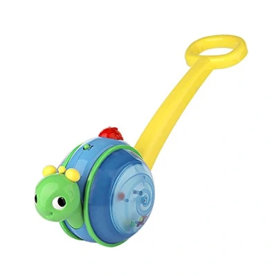 Abbildung von Bright Starts, Spielzeug, Schiebetier Schnecke Roll and Glow Snail Toy mehrfarbig