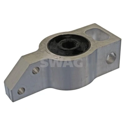 Abbildung von SWAG 30 94 3788 Querlenkerlager mit Halter Vorderachse links, unten, hinten, rechts Aluminium Gummimetalllager