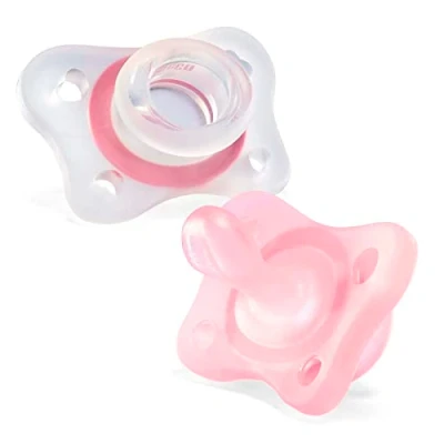 Abbildung von Chicco MINI SOFT&quot;, ROSA, 2 6M, 100% SILIKON, ST, mehrfarbig, 6 mois