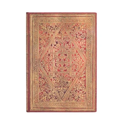 Abbildung von Paperblanks, Golden Pathway, Midi, Lined, Elastic Band Closure, 120 GSM