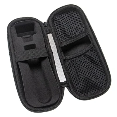Abbildung von vhbw Etui Tasche kompatibel mit Philips OneBlade QP2520, QP2523, QP2527, QP2530, QP25xx, QP2630, QP26xx Rasierer Schutzhülle, Schwarz