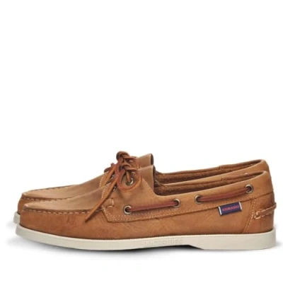 Abbildung von Sebago Docksides Portland Crazy Horse Bootsschuh, Herren, Größe: 40, Brown tan Schuhe