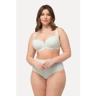 Abbildung von Ulla Popken Softschalen Bügel BH, Damen, Größe: 105C, Snow white