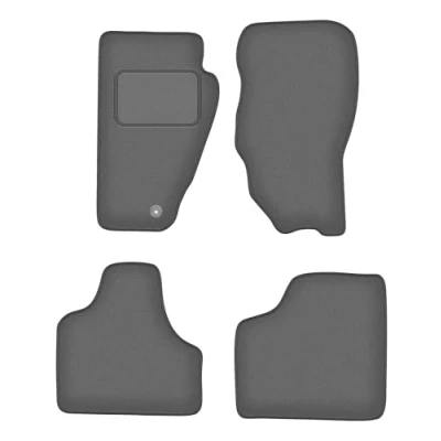 Abbildung von Wielganizator Automatte Passend für Dodge Nitro SUV 2006 2011 Velours Autozubehör Praktische Fußmatte Auto 4 teilig Graphit